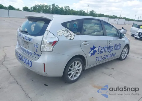 2012 Toyota Prius V Five из США, поврежденный, VIN JTDZN3EU2C3025796